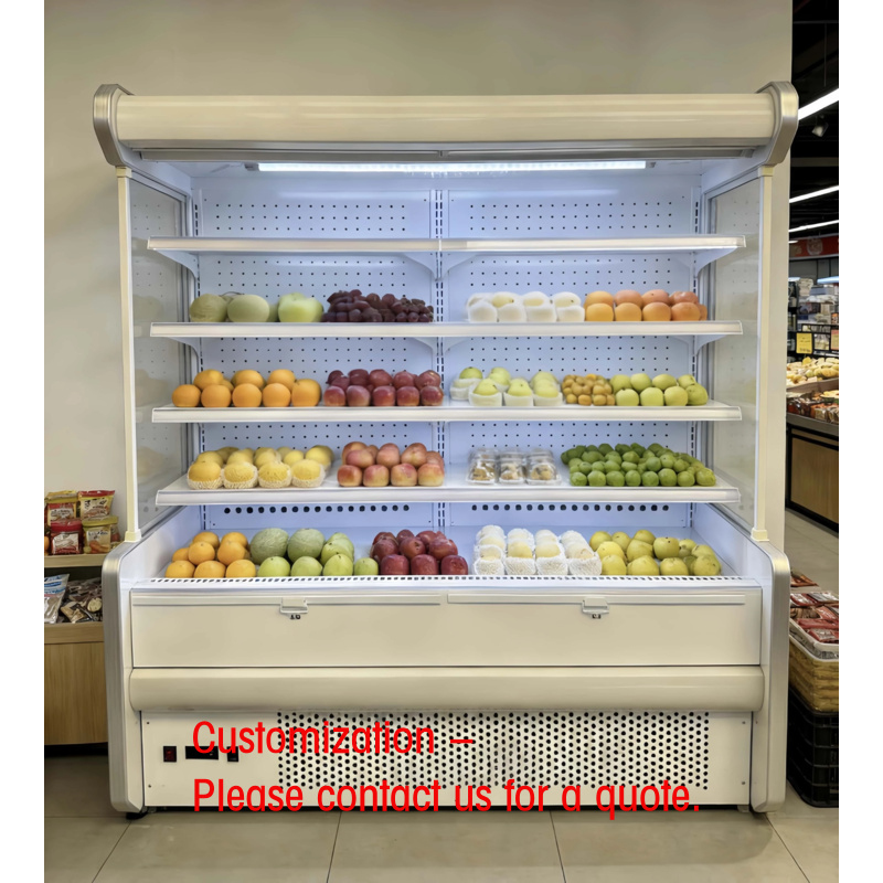 Commercial Chest Freezer - Wielopoziomowa otwarta chłodziarka ekspozycyjna do sklepu