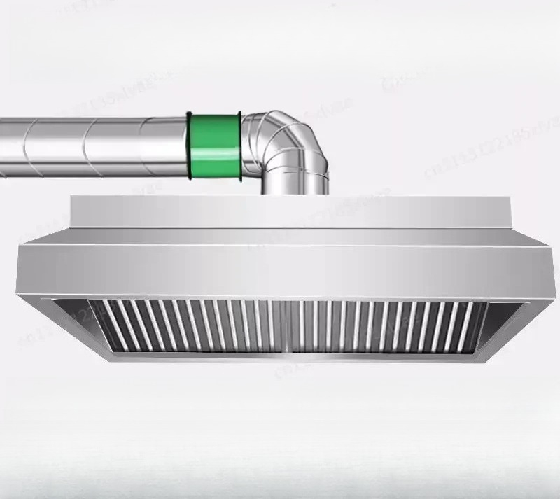Range Commercial Kitchen - Wzmocniona okap kuchenny ze stali nierdzewnej,