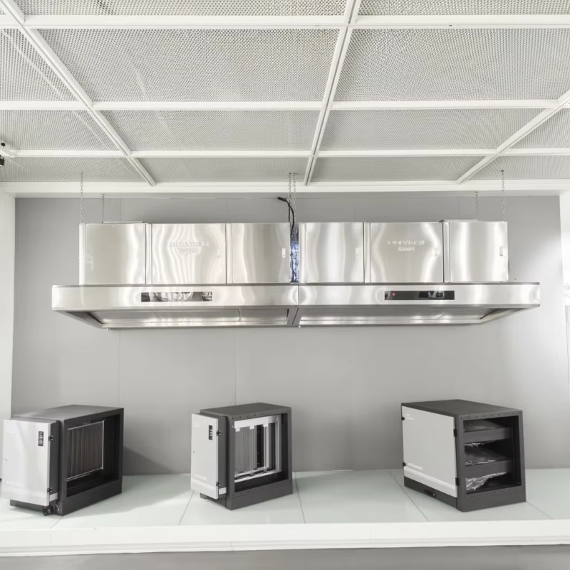 Range Commercial Kitchen - Komercyjna, konfigurowalna okap kuchenny ze stali