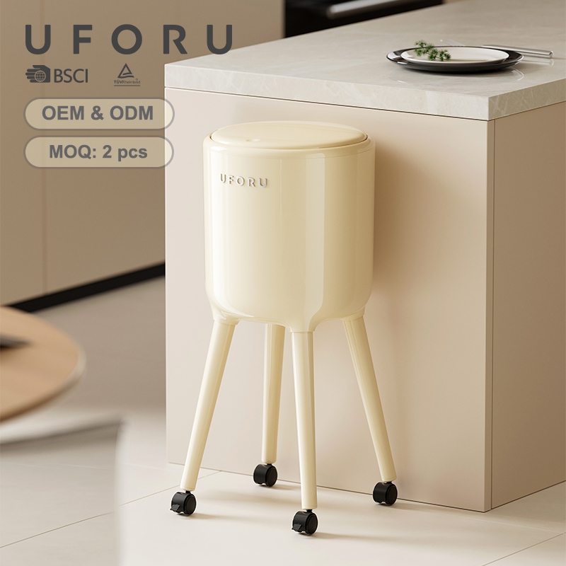 Commercial Kitchen Bin - UFORU Wysoki Kosz na Śmieci na