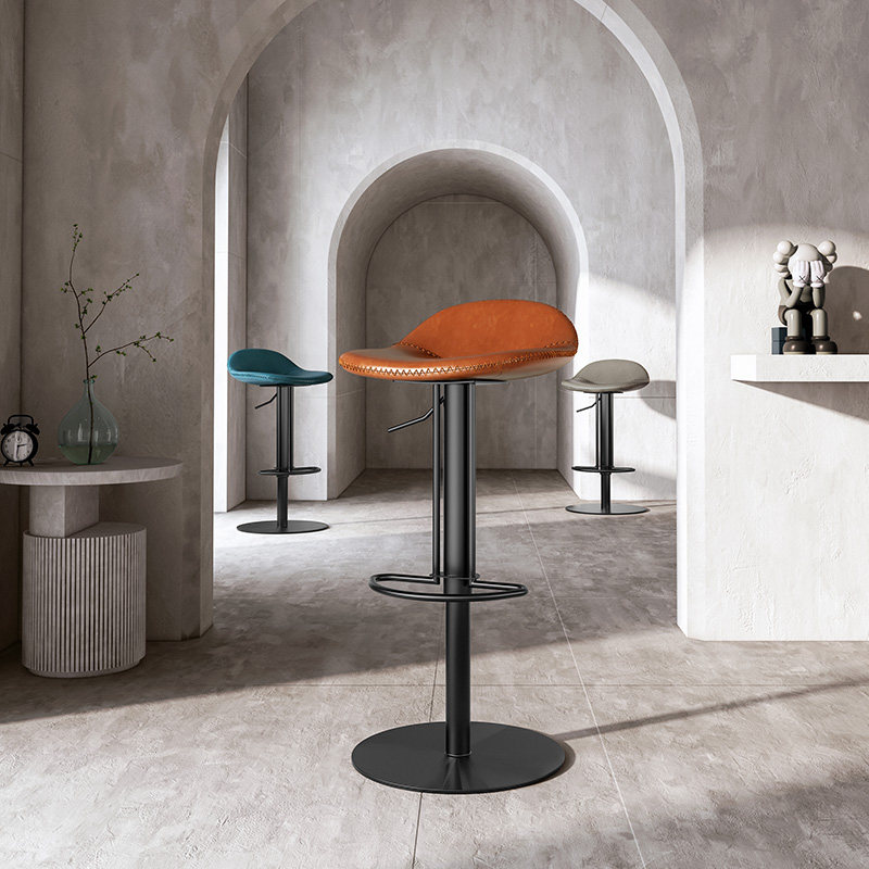 Pomarańczowe stołki barowe bez – Commercial Kitchen And Bar recenzja i cena